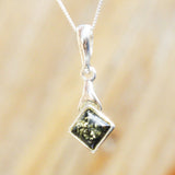 Baltic Amber Pendant - Rhombus