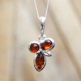 Modern Baltic Amber Pendant - Trio1