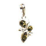 Modern Baltic Amber Pendant - Trio1