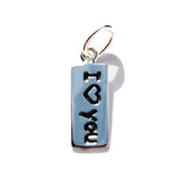 Beautiful Silver Love Charm-Pendants
