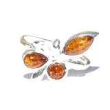 Stunning Amber Ring Design