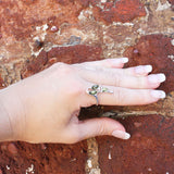 Fancy Baltic Amber Ring Design