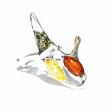 Fancy Baltic Amber Ring Design