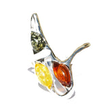 Fancy Baltic Amber Ring Design