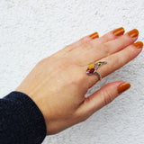 Fancy Baltic Amber Ring Design