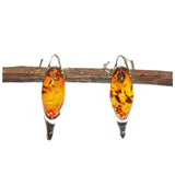 Baltic Amber Stud Earrings