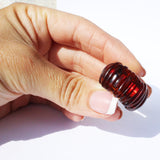 Baltic  Amber Stretch Ring - Chunky Slices