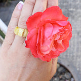 Baltic Amber Stretch Ring 601