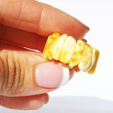 Baltic Amber Stretch Ring