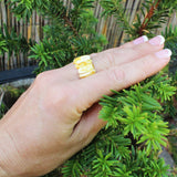 Baltic Amber Stretch Ring