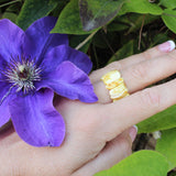 Baltic Amber Stretch Ring