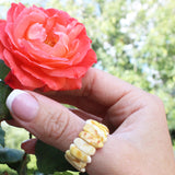 Baltic Amber Stretch Ring