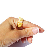 Baltic Amber Stretch Ring