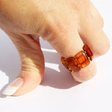 Baltic Amber Stretch Ring 601