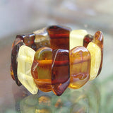 Baltic Amber Stretch Ring