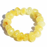 Baltic Amber Stretch Rings - Round Beads