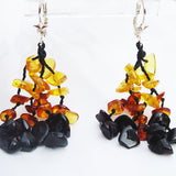 Traditional Style Amber Earrings