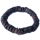 Beautiful Pattern Bracelets With Amber Disc Beads
