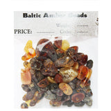 UnPolished Baltic Amber Beads with holes. (5mm-10mm)