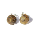 Baltic Amber Studs - Dots