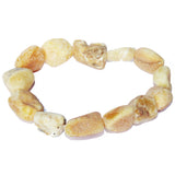 Unpolished Butterscotch Amber Bracelet