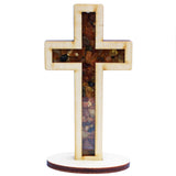Amber Cross Ornament