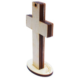 Amber Cross Ornament